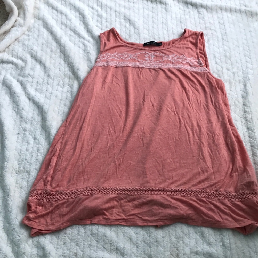 Coral tank top